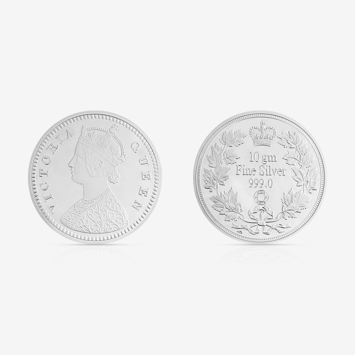 10-100g Queen Victoria Pure 999 Silver Coin