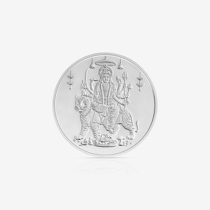10g Durga Maa Pure 999 Silver Coin