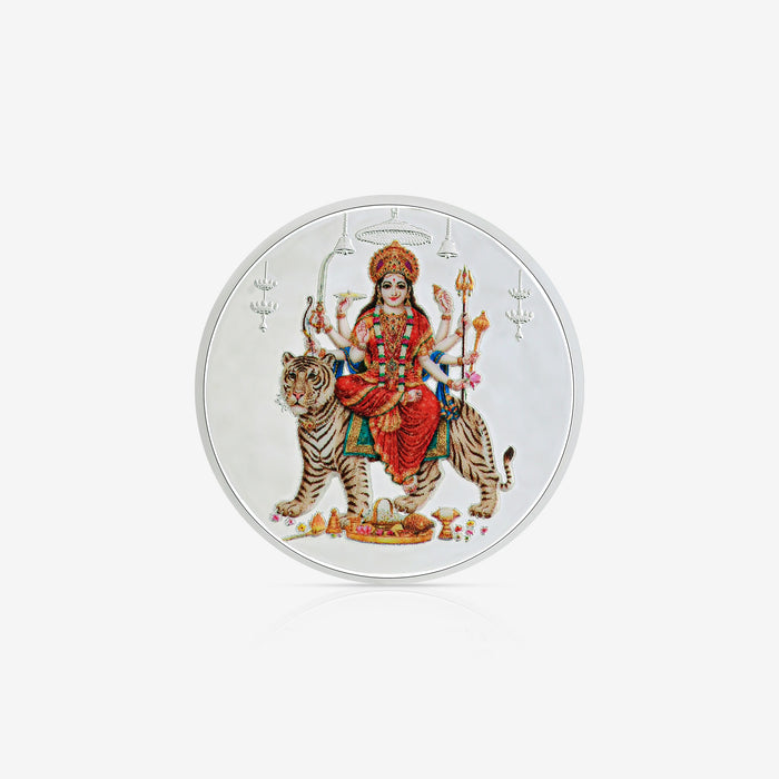 10g Durga Maa Pure 999 Silver Coin