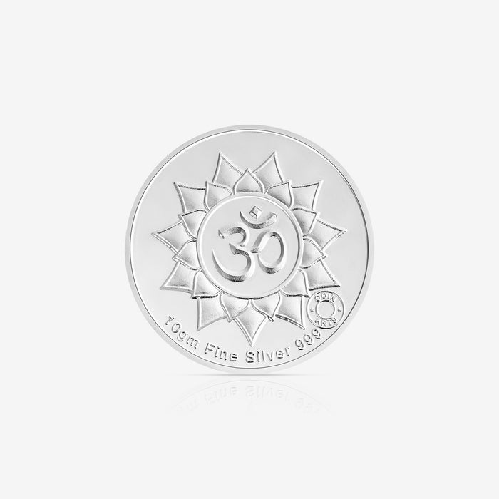 10g Durga Maa Pure 999 Silver Coin