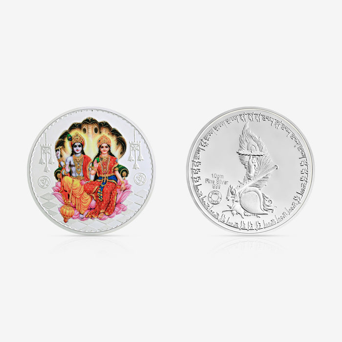 10g Shiv Parvati Pure 999 Silver Coin