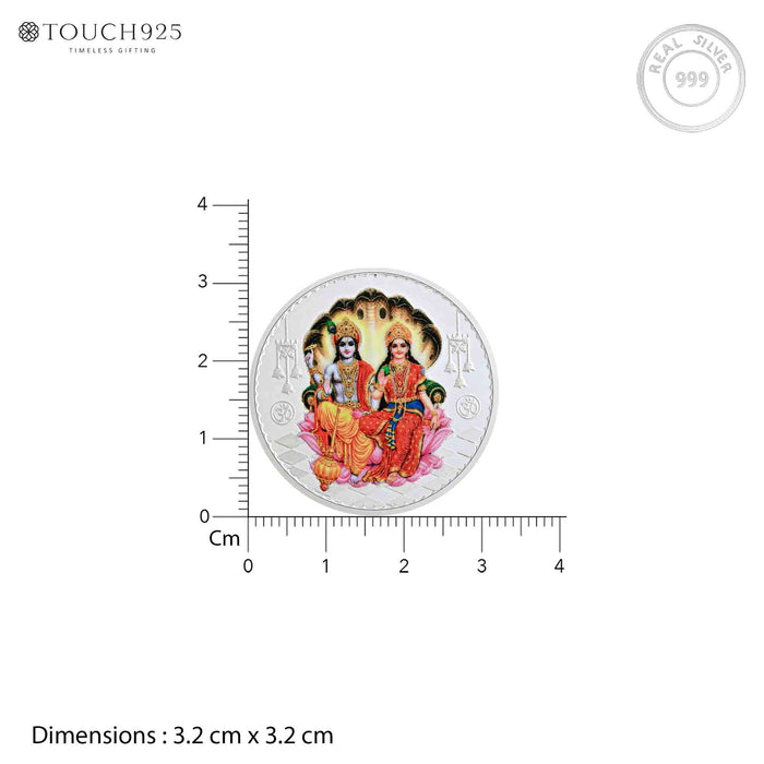 10g Shiv Parvati Pure 999 Silver Coin