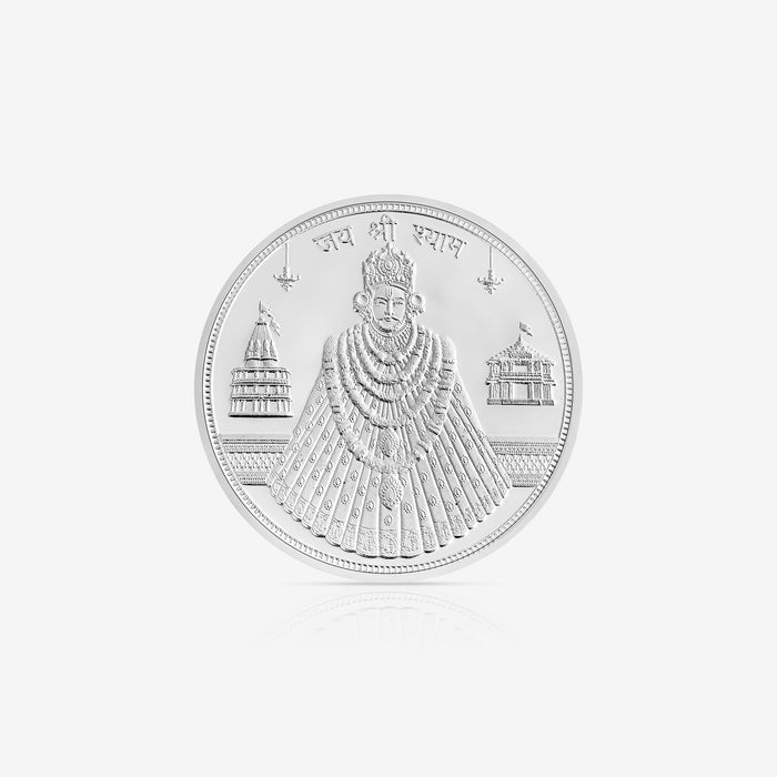 10g Shyam Baba Pure 999 Silver Coin