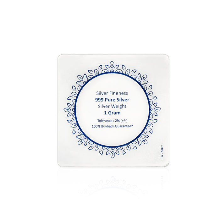 1g Happy Wedding 999 Silver Coin
