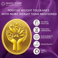 24K (999.9+) Purest 0.5 gm Lotus Gold Coin