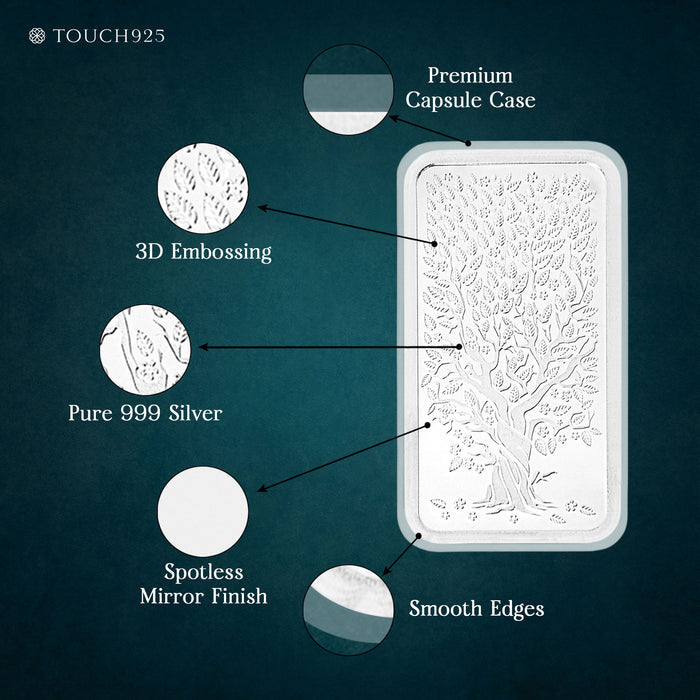 50g Banyan Tree 999 Silver Bar