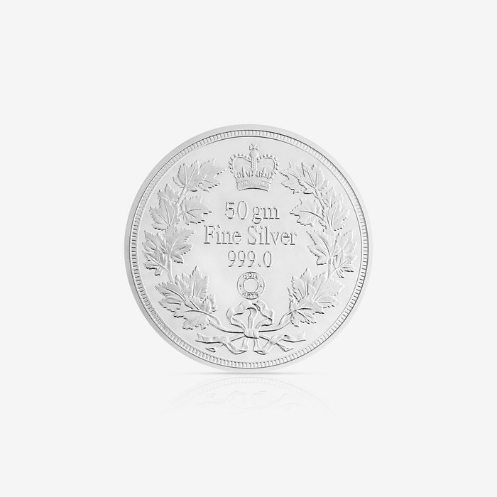 50g Queen Victoria Pure 999 Silver Coin