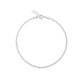 925 Silver Ball Chained Bracelet
