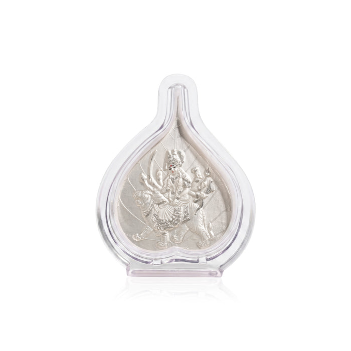 999 Silver Durga Maa Idol Frame
