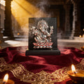 999 Silver Ganesh Ji Decorative Idol