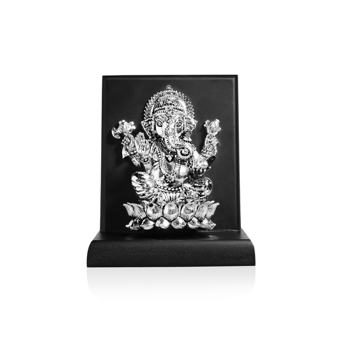 999 Silver Ganesh Ji Decorative Idol