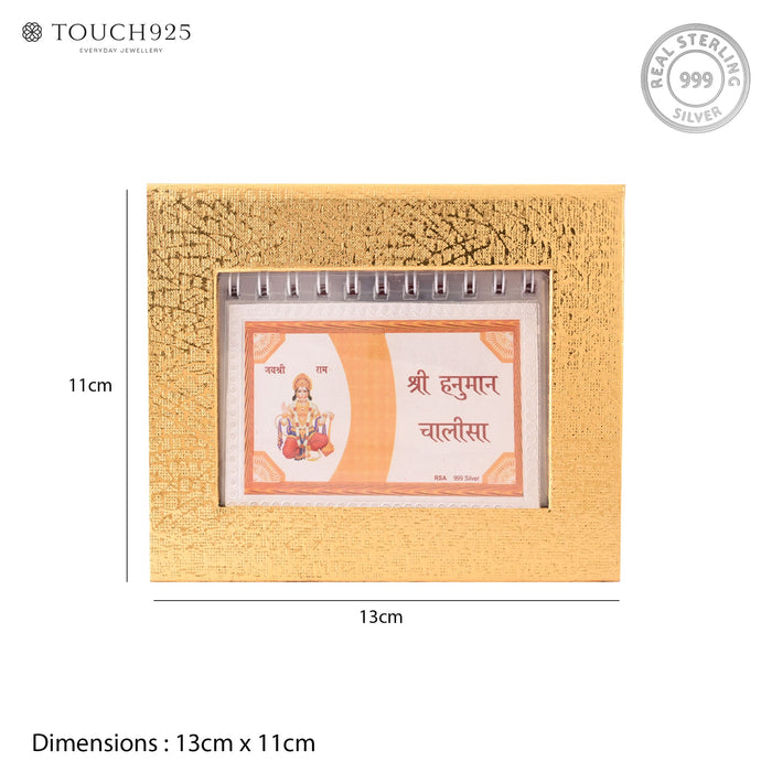 999 Silver Hanuman Chalisa