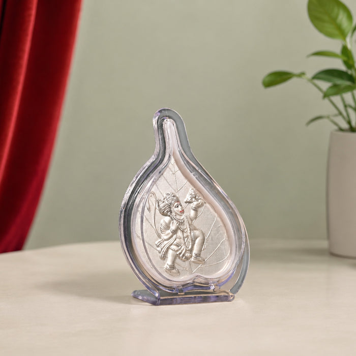 999 Silver Hanuman Ji Idol Frame
