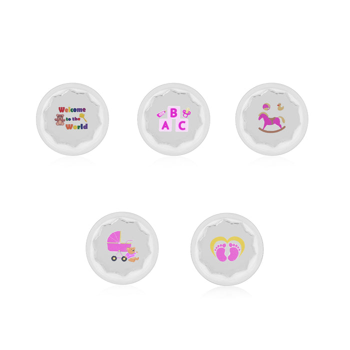 999 Silver Musical Baby Girl Coin Box (5 Coins)