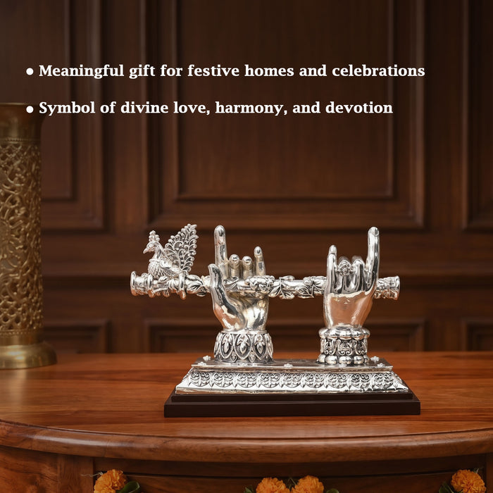 999 Silver Plated Krishna Bansuri
