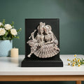 999 Silver Radha Krishna Decorative Idol