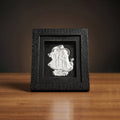 999 Silver Radha Krishna Eternal Love Idol Frame