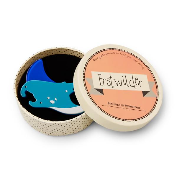 A Manta's Mantra Brooch - Erstwilder Ocean Vibes 2.0 (2018)