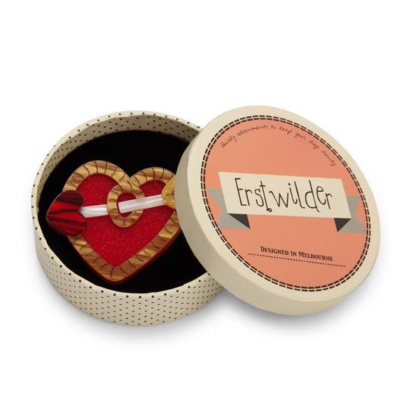 A Shot Through The Heart Brooch - Erstwilder Wilder West (2018)
