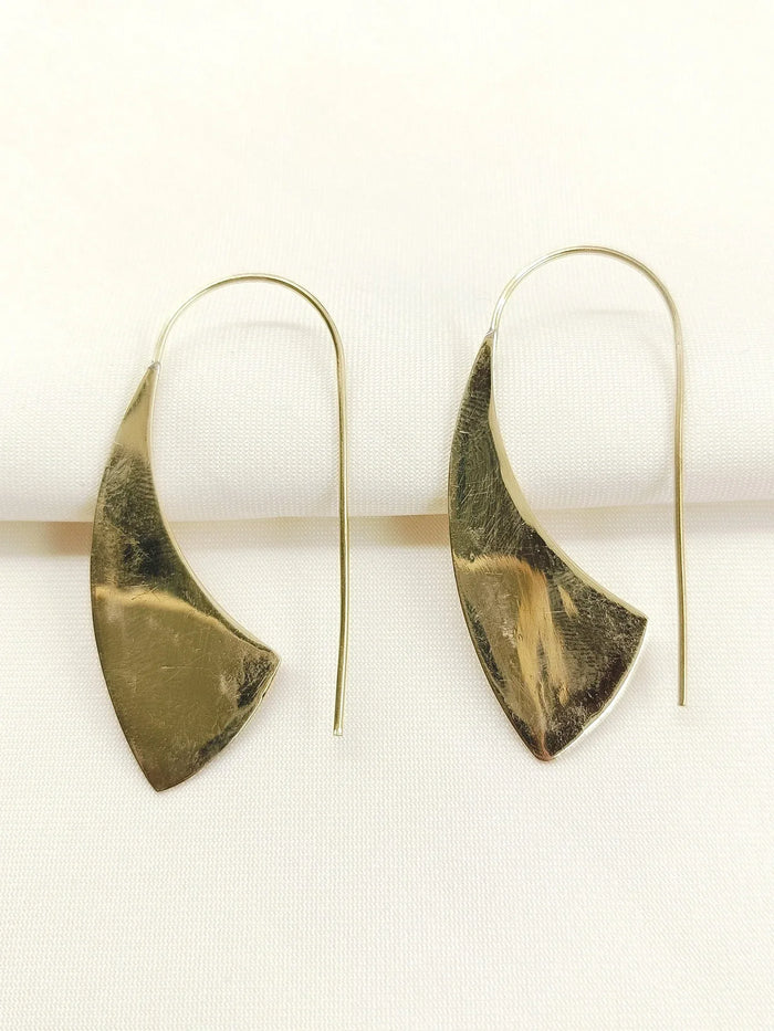 Alora Golden Western Earrings