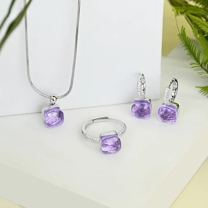 Amethyst Twilight Trio Set - Touch925