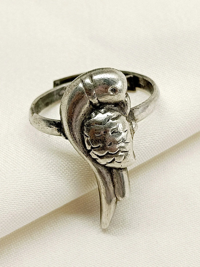 Amin Plain Bird Men's Finger Ring