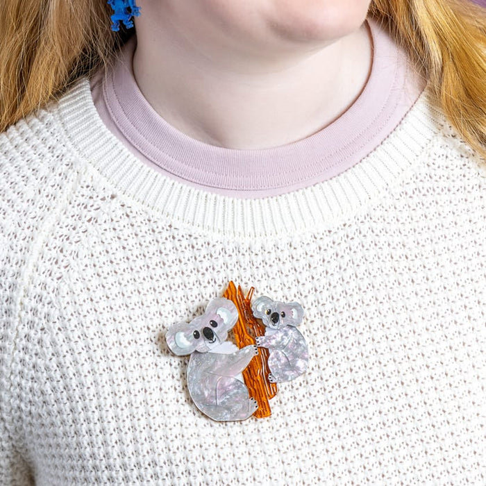 Among the Eucalyptus Koala Brooch Pair - Erstwilder By Your Side Brooch (2026)