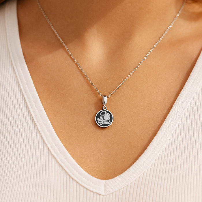 Aquarius Zodiac Pendant