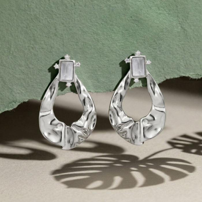Artisan Silver  Hoops
