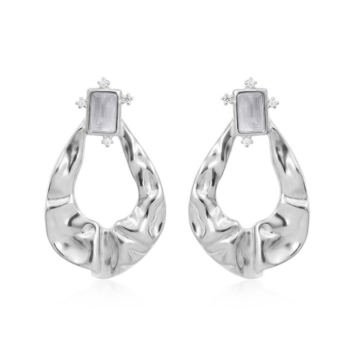 Artisan Silver  Hoops