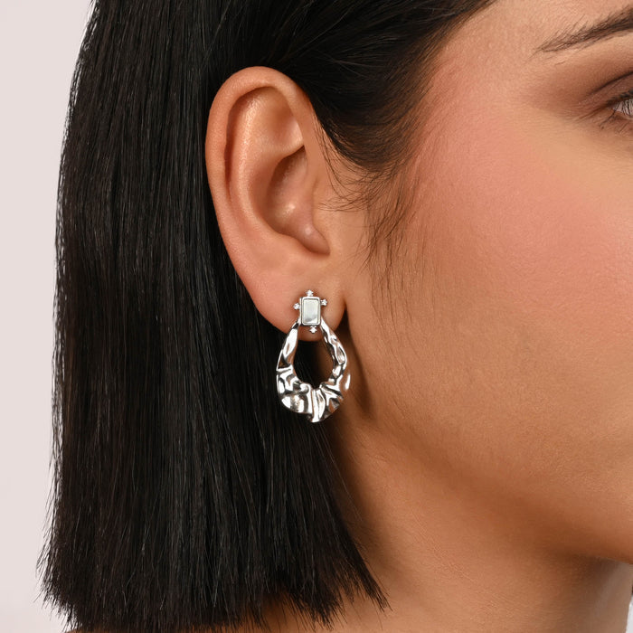 Artisan Silver  Hoops
