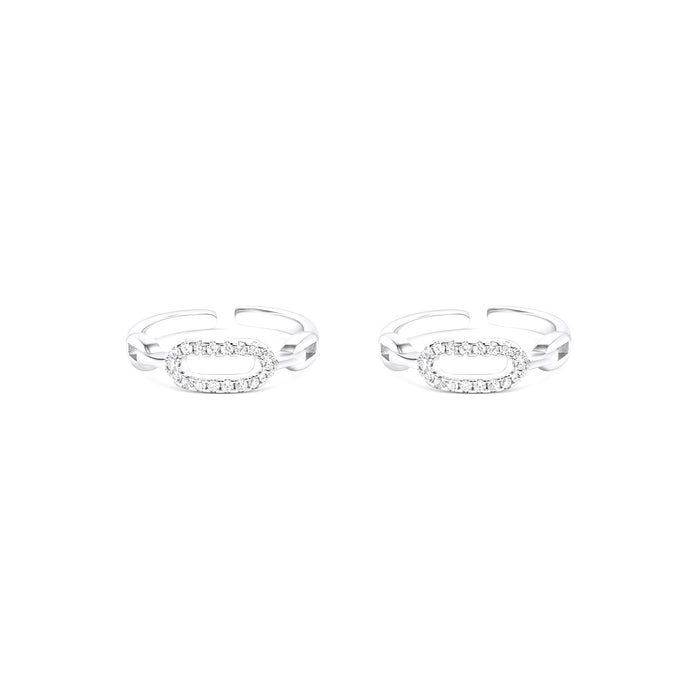 Aurelina Silver Toe Ring