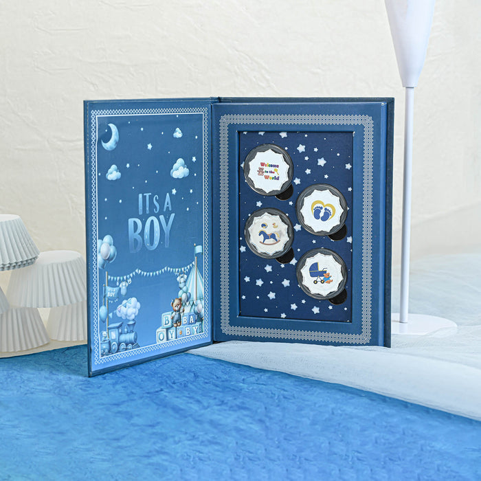 Baby Shower 999 Silver Coin Gift Set (4 Coins)