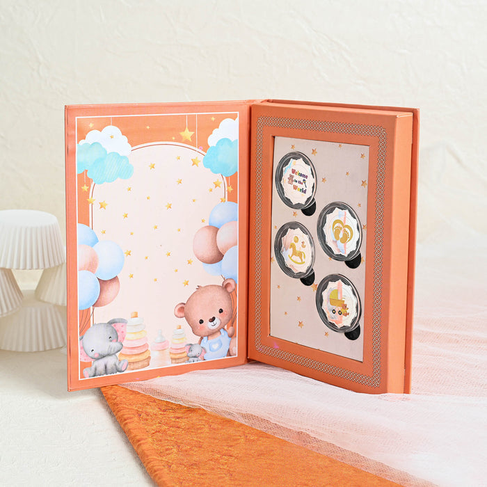Baby Shower 999 Silver Coin Gift Set (4 Coins)