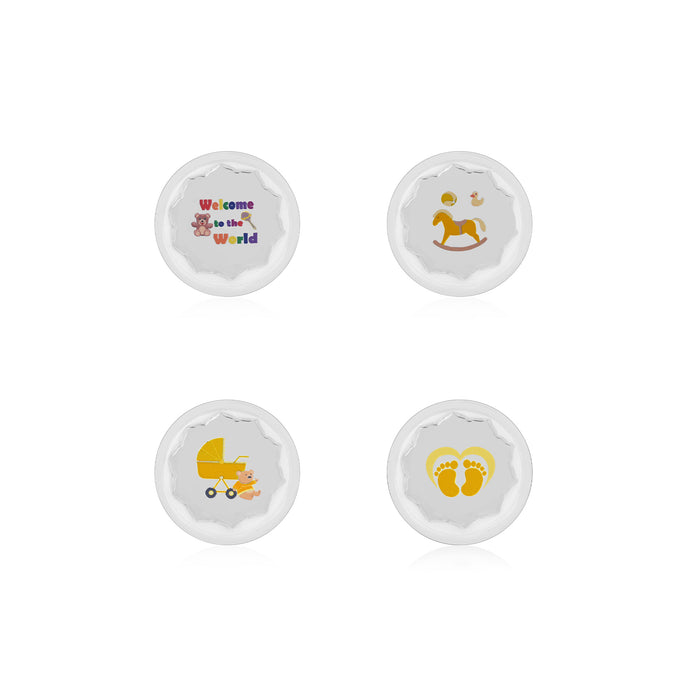 Baby Shower 999 Silver Coin Gift Set (4 Coins)