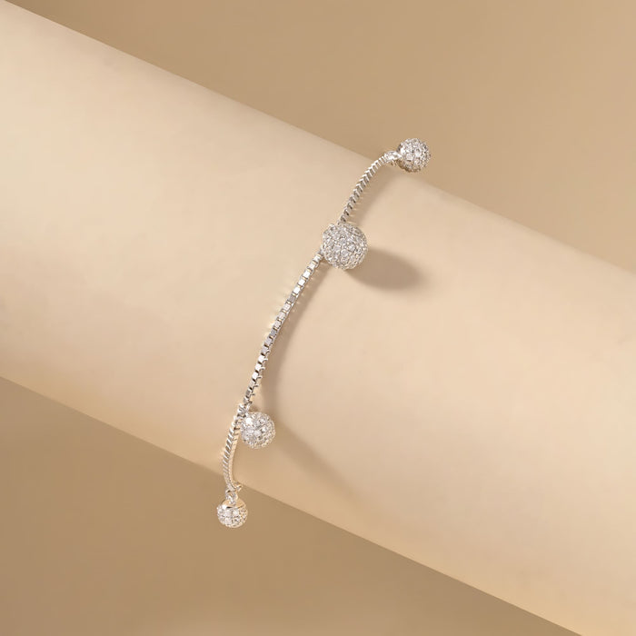 silver bracelet