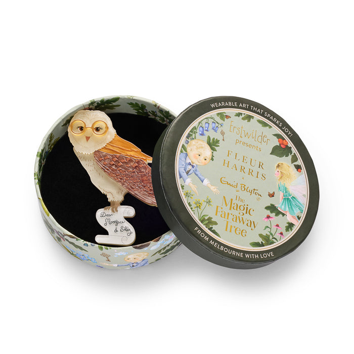 Barney Owl Brooch - Erstwilder The Magic Faraway Tree (2026)