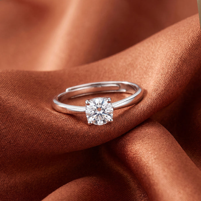 Bezel Solitaire Ring