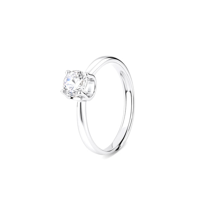 Bezel Solitaire Ring
