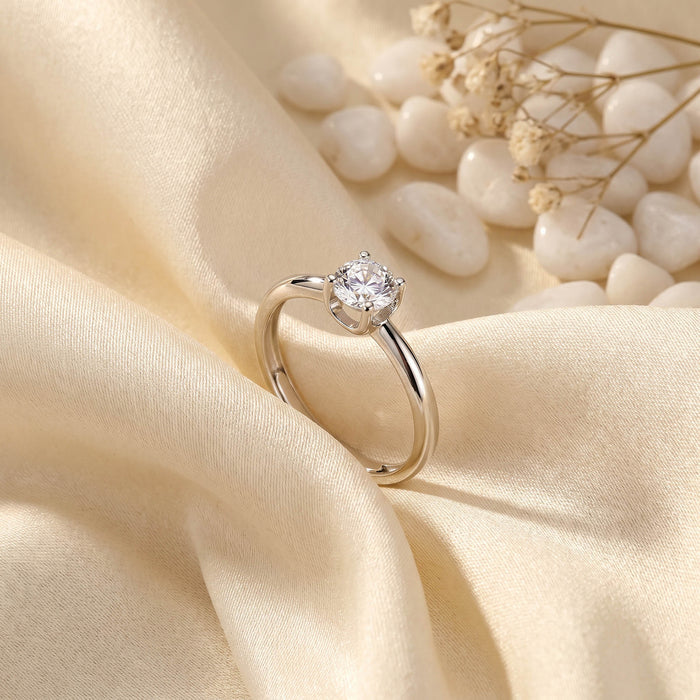 Bezel Solitaire Ring