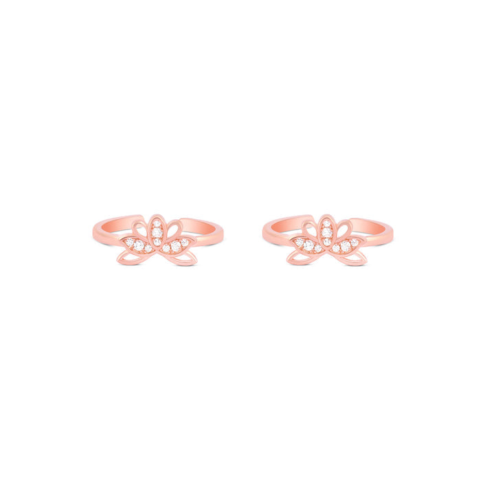 Blossom Whirl Toe Ring