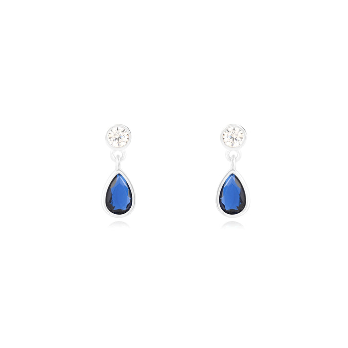 Blue Stone Necklace Set