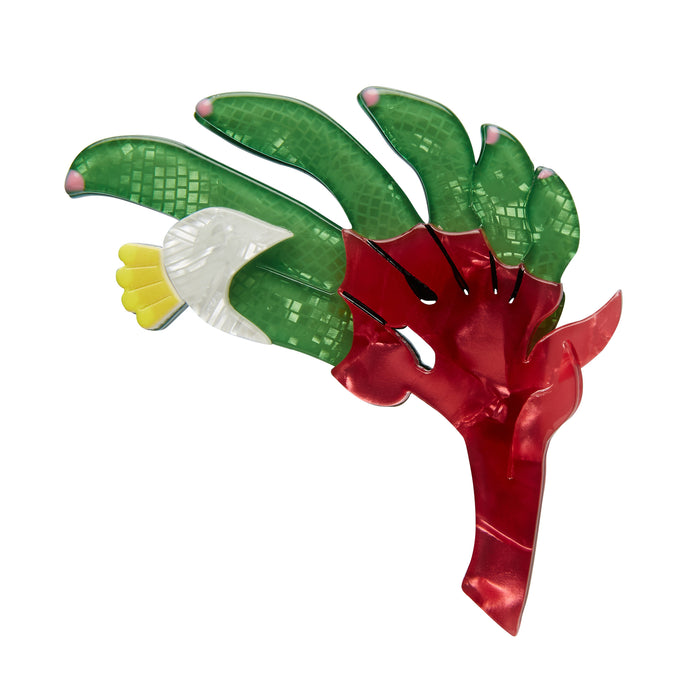 Bouncing Botanical Flower Kangaroo Paw Brooch | Erstwilder Australiana (2018)