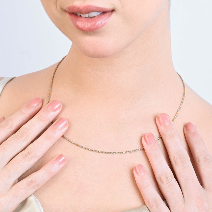 Braided Dual-Tone Chain