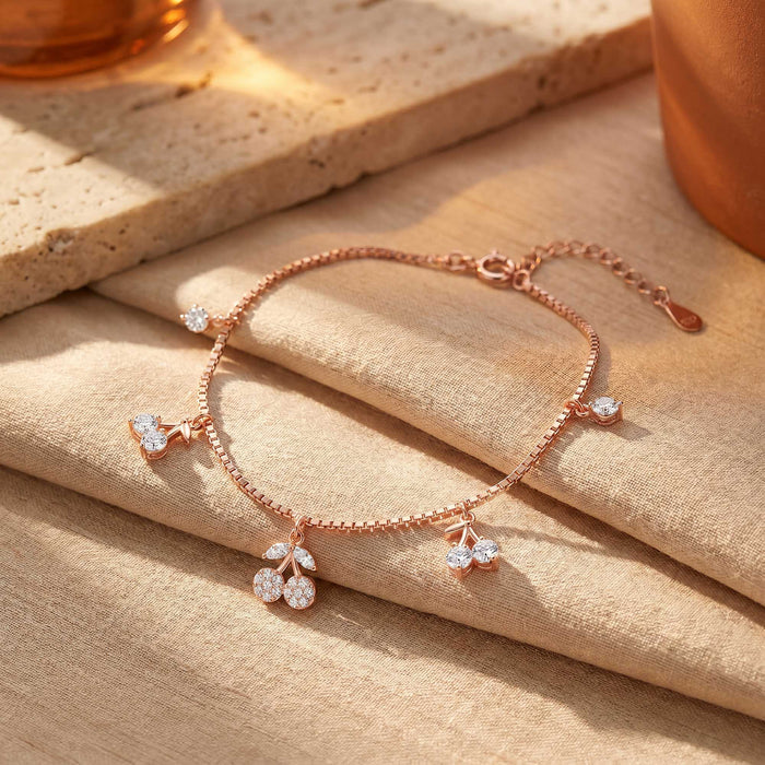 Celeste Charm Silver Bracelet