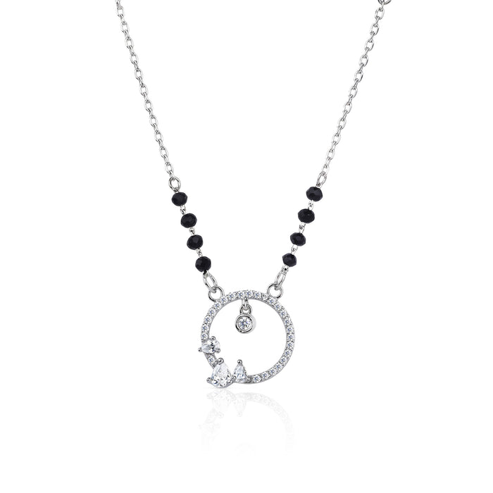 Celestial Circle Droplet Mangalsutra
