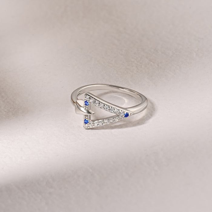Celestial Triangle Ring