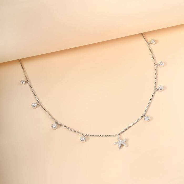 Charm Starfish Necklace