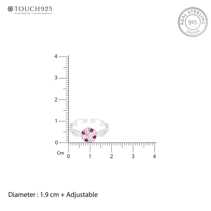 Circular Motif Toe Ring
