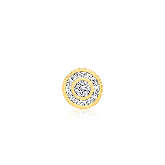 Circular Silver Studs